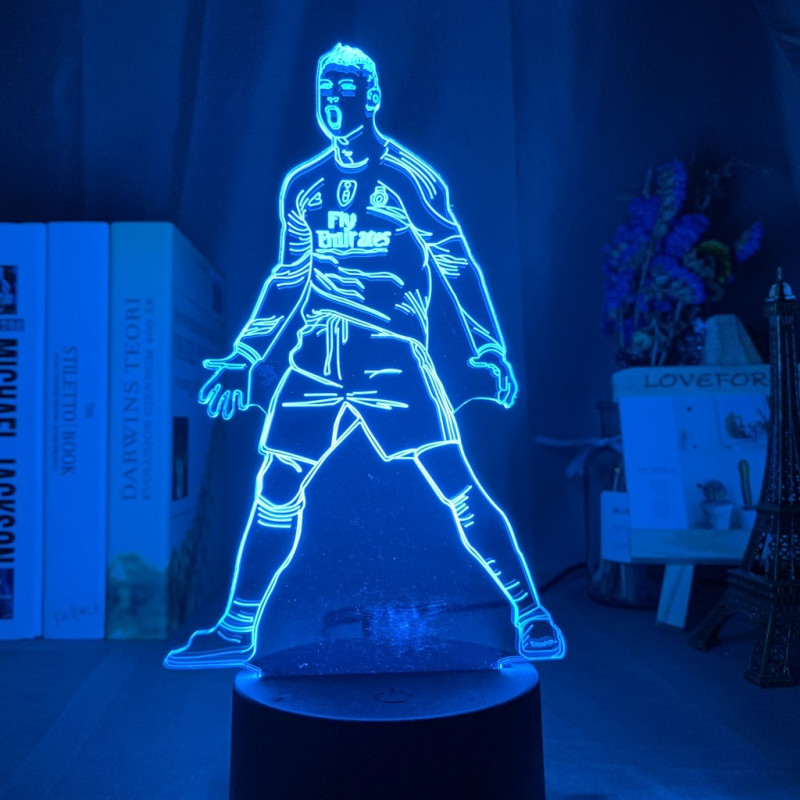 3D LED Cristiano Ronaldo pro fotbalisty
