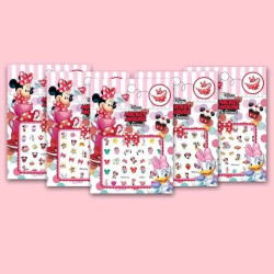 Nálepky na nehty Disney Mickey Mouse 5 sad