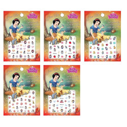 Nálepky na nehty Sněhurka 5 sad