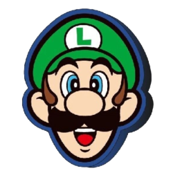 3D Polštářek Super Mario Luigi 40 cm