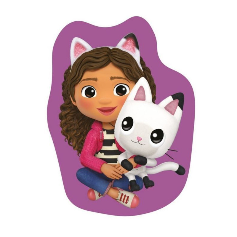 3D Polštářek Gábinin kouzelný domek 35 cm