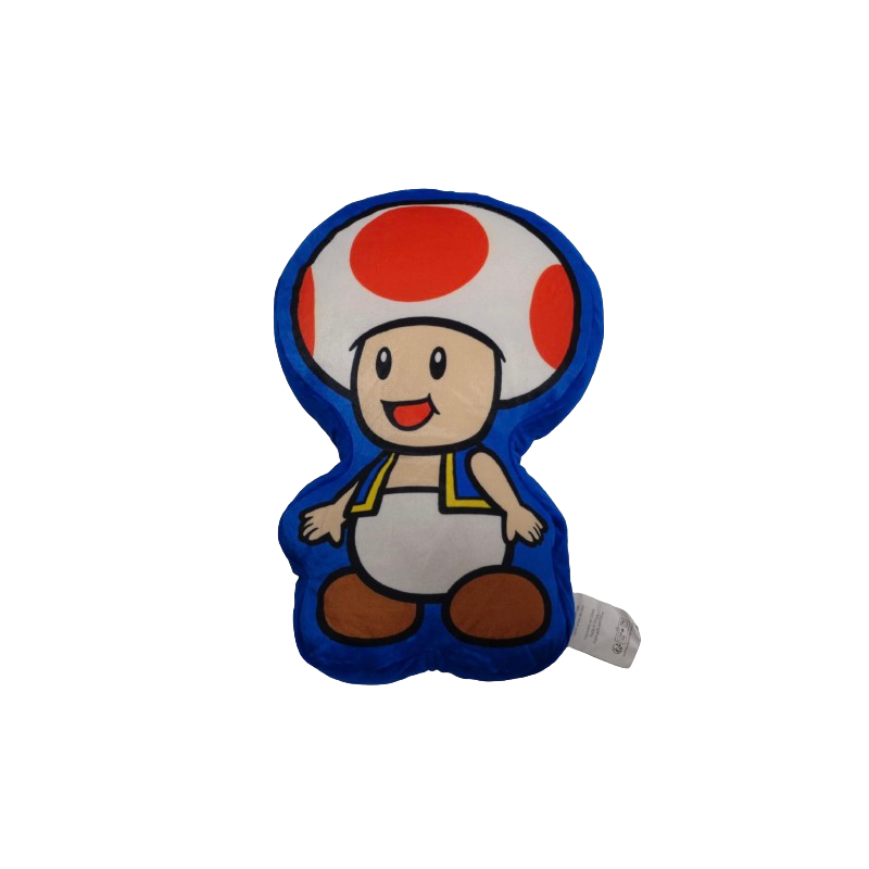 3D Polštářek Toad Super Mario 40 cm