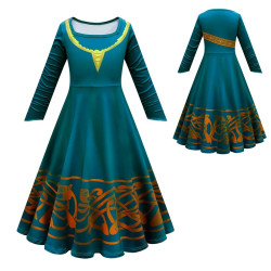 Dětské dívčí šaty Merida Rebelka a doplňky 110 - 130