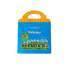 Znovupoužitelné samolepky pro děti Vehicles
