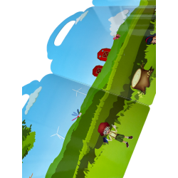 Znovupoužitelné samolepky pro děti Insects