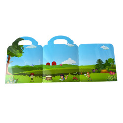 Znovupoužitelné samolepky pro děti Insects