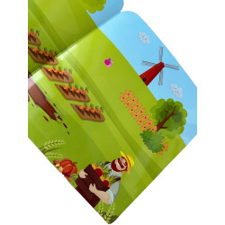 Znovupoužitelné samolepky pro děti Farm