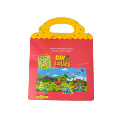 Znovupoužitelné samolepky pro děti Dinosaurs