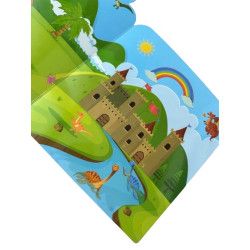 Znovupoužitelné samolepky pro děti Dinosaurs