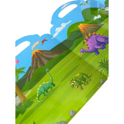 Znovupoužitelné samolepky pro děti Dinosaurs