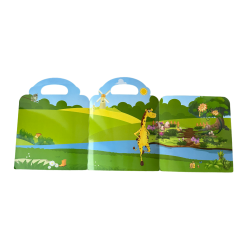 Znovupoužitelné samolepky pro děti Animals