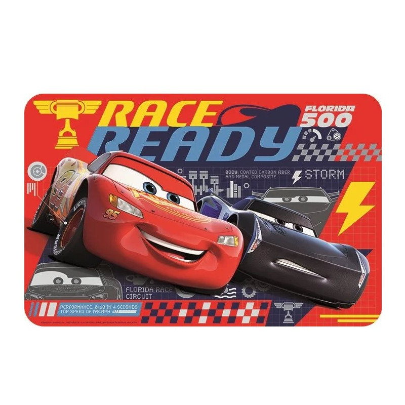 Jídelní Podložka Auta Blesk McQueen 43x28 cm