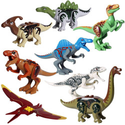 Figurky Jurský Svět Dinosauři k LEGO 8 ks
