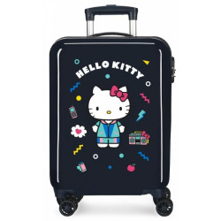 Cestovní kabinový kufr Hello Kitty černý