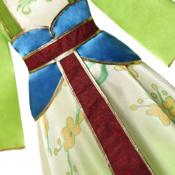 Dětské dívčí šaty Mulan a doplňky 110 - 130