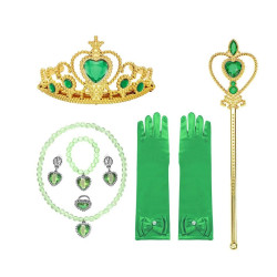 Dětské dívčí šaty Mulan a doplňky 110 - 130 doplňky