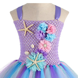 Dětské dívčí šaty Mořská Víla a doplňky 110 - 130