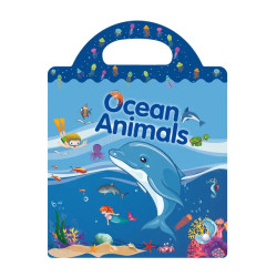 Znovupoužitelné samolepky pro děti Ocean Animals