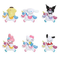 Figurky Hello Kitty na Jednorožci 6 ks