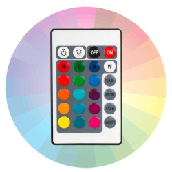 Dálkové ovládání pro 3D LED lampičku