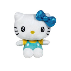 Tyrkysová - Plyšák Hello Kitty 50. výročí 37 cm