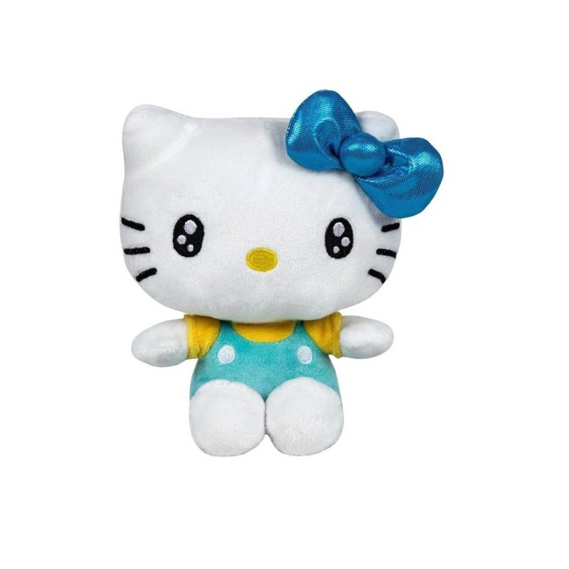Tyrkysová - Plyšák Hello Kitty 50. výročí 37 cm
