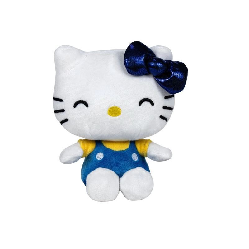 Modrá - Plyšák Hello Kitty 50. výročí 37 cm