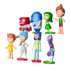Figurky V Hlavě s podstavcem 8 ks