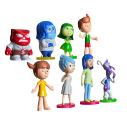 Figurky V Hlavě s podstavcem 8 ks