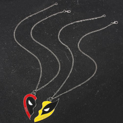 Řetízek na krk Deadpool & Wolverine 2 ks