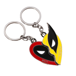 Přívěsek na klíče Deadpool & Wolverine 2 ks