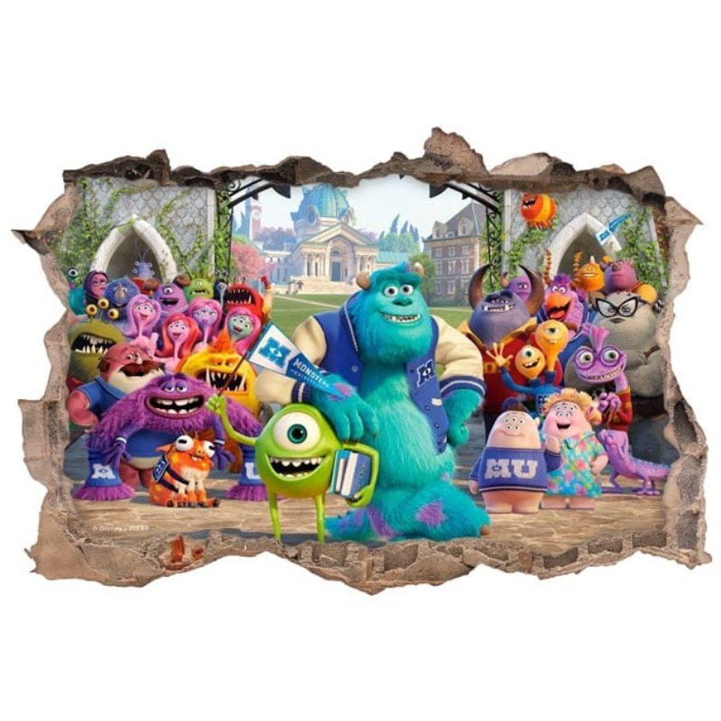 Samolepka na zeď Příšerky s.r.o. 50x70 cm