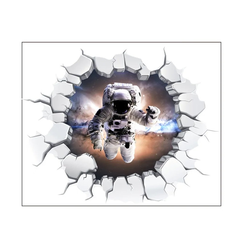 Samolepka na zeď Astronaut 40x50 cm