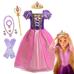 Dětské dívčí šaty Locika Na Vlásku a doplňky 120 - 140