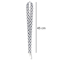 Klíčenka Fotbalový míče pro fotbalisty na krk rozměr