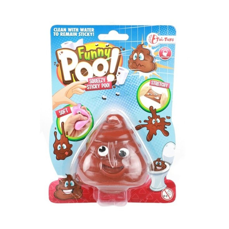 Sliz mačkací hovínko 8 cm