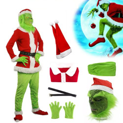 Kostým Grinch Santa pro děti