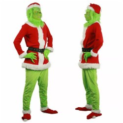 Kostým Grinch Santa pro děti