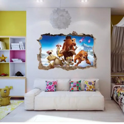 Samolepka na zeď Doba Ledová 50x70 cm II