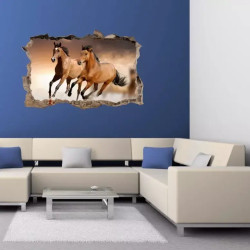 Samolepka na zeď koně 50x70 cm