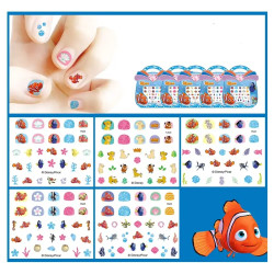 Nálepky na nehty Nemo a Dory 5 sad