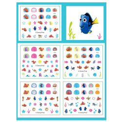 Nálepky na nehty Nemo a Dory 5 sad