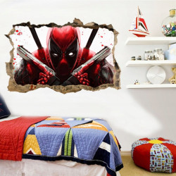 Samolepka na zeď Deadpool Marvel 50x70 cm