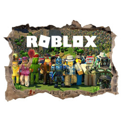 Samolepka na zeď Roblox 50x70 cm