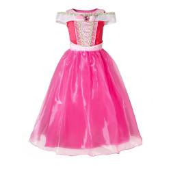 Dětské dívčí šaty Šípková Růženka a doplňky 110 - 130 II