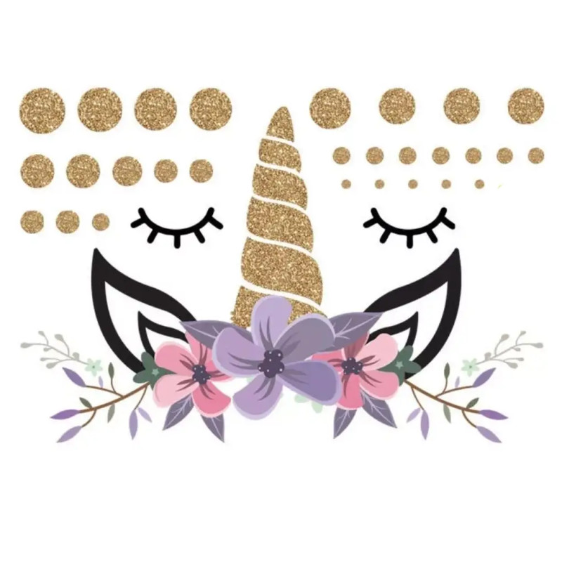 Samolepka na zeď Jednorožec | Unicorn 40x60 cm