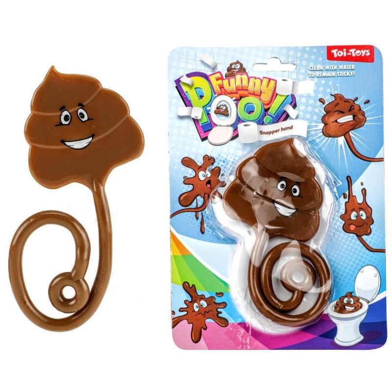 Vtipné lepící hovínko