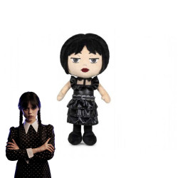 Plyšák Wednesday Addams v šatech 32 cm