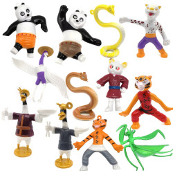 Figurky Kung Fu Panda 12 ks