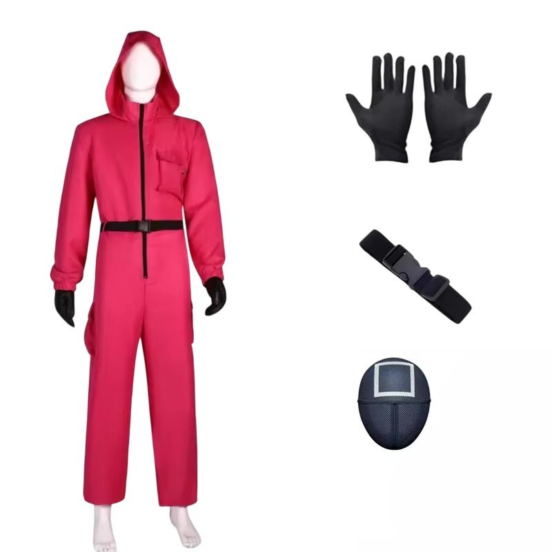 Kostým Squid Game Čtverec - Hra na oliheň